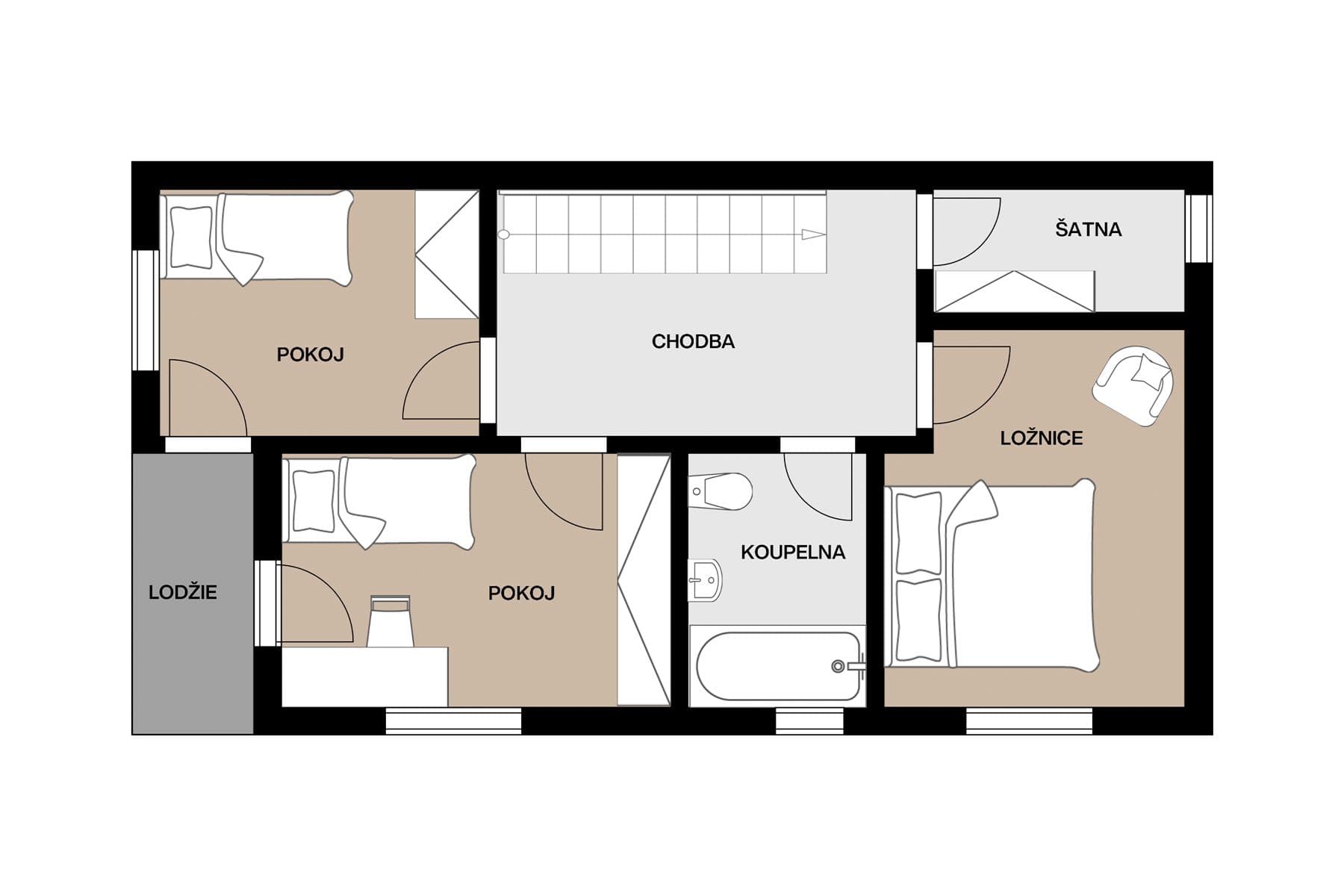 Prodej domu 119 m², pozemek 656 m², Na Čeperce, Unhošť, Středočeský kraj Prodej domu 119 m², pozemek 656 m², Na Čeperce, Unhošť, Středočeský kraj