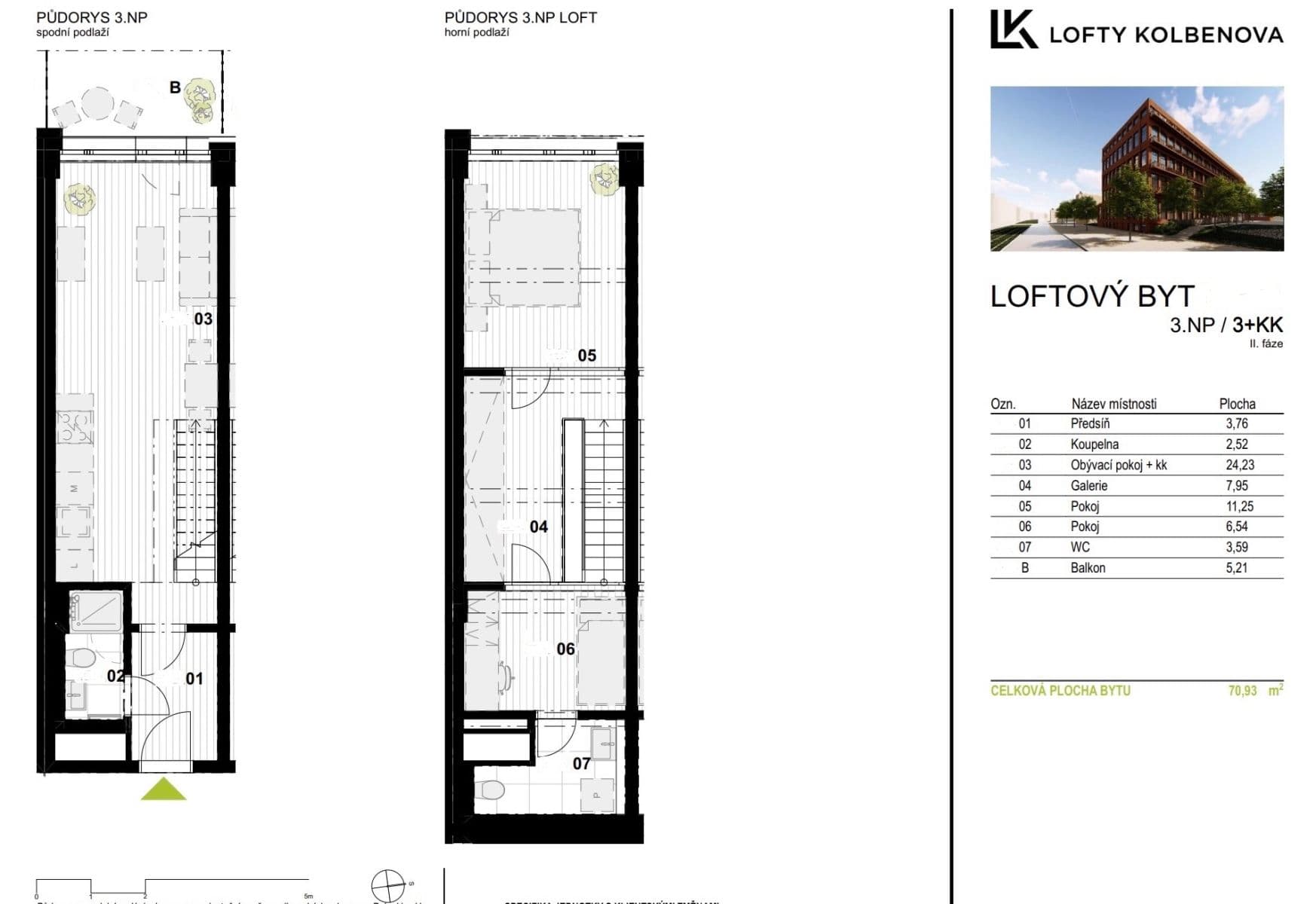 Pronájem bytu 3+kk 66 m², Kolbenova, Praha, Praha Pronájem bytu 3+kk 66 m², Kolbenova, Praha, Praha