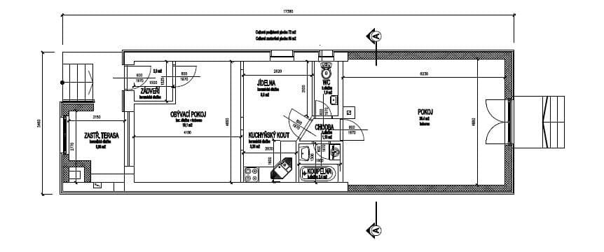 Pronájem domu 72 m², pozemek 25 m², Na Poříčí, Králův Dvůr, Středočeský kraj Pronájem domu 72 m², pozemek 25 m², Na Poříčí, Králův Dvůr, Středočeský kraj