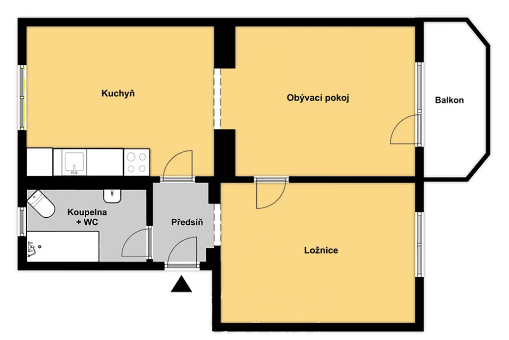 Pronájem bytu 2+1 56 m², 9. května, Blansko, Jihomoravský kraj Pronájem bytu 2+1 56 m², 9. května, Blansko, Jihomoravský kraj