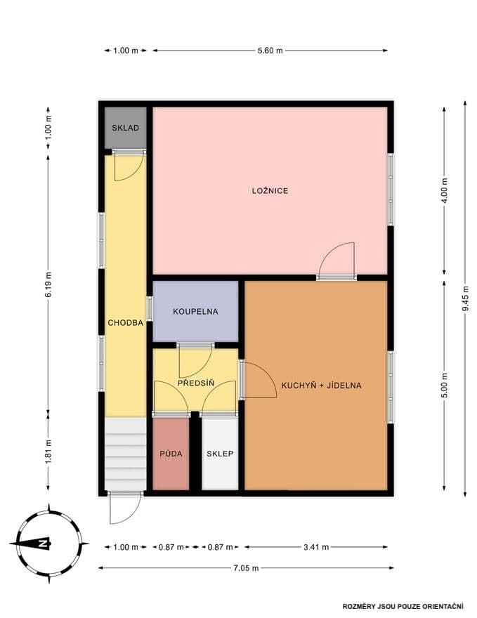 Prodej domu 75 m², pozemek 466 m², Popelín, Jihočeský kraj Prodej domu 75 m², pozemek 466 m², Popelín, Jihočeský kraj