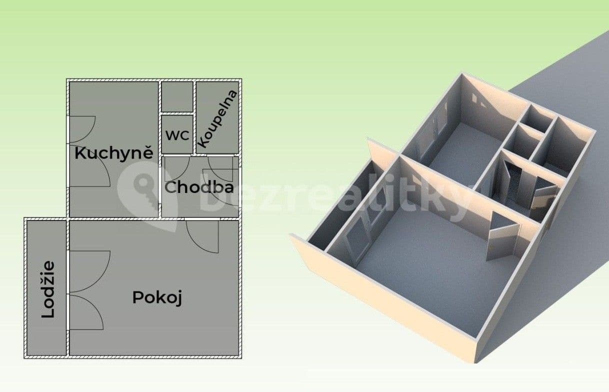 Pronájem bytu 1+1 33 m², Kulturní, Rožnov pod Radhoštěm, Zlínský kraj Pronájem bytu 1+1 33 m², Kulturní, Rožnov pod Radhoštěm, Zlínský kraj