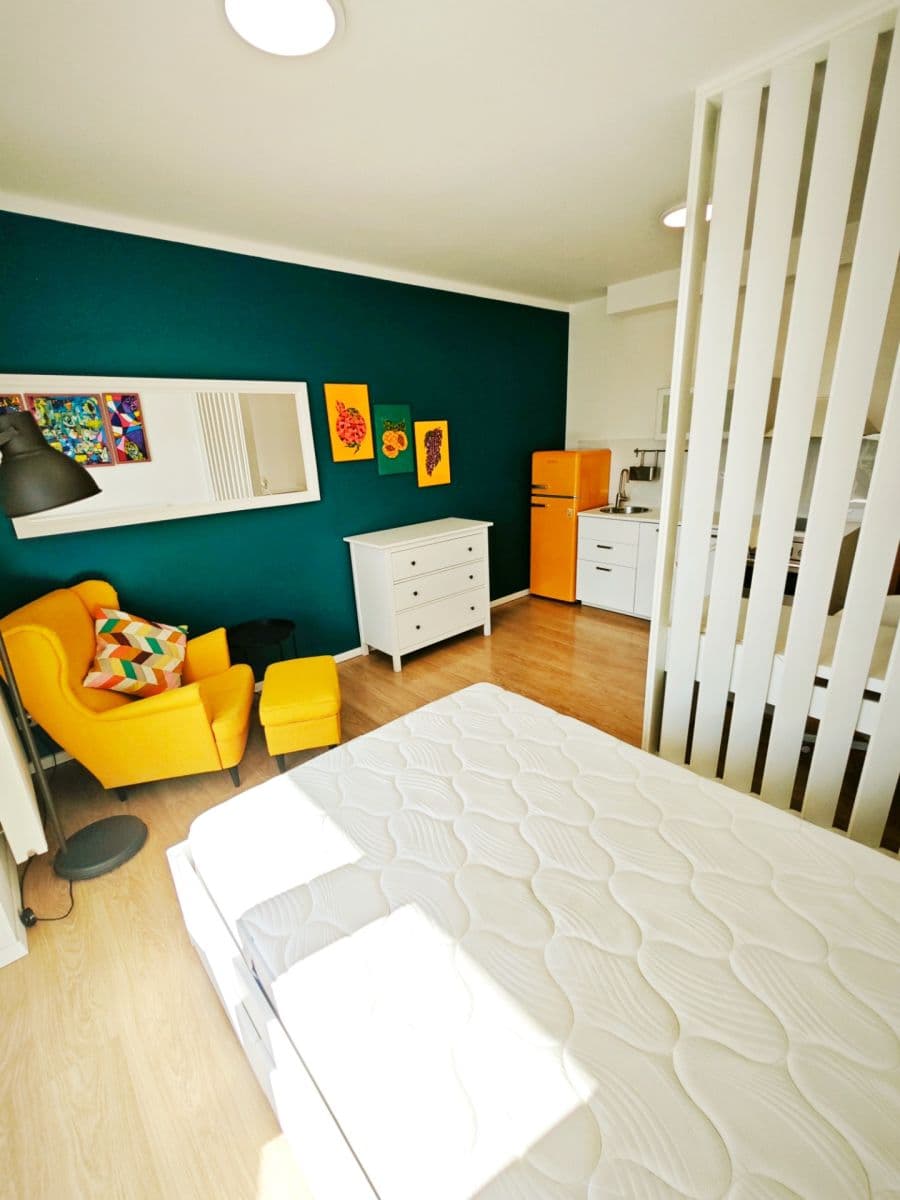 Pronájem bytu 1+kk 34 m², V Závětří, Praha, Praha Pronájem bytu 1+kk 34 m², V Závětří, Praha, Praha