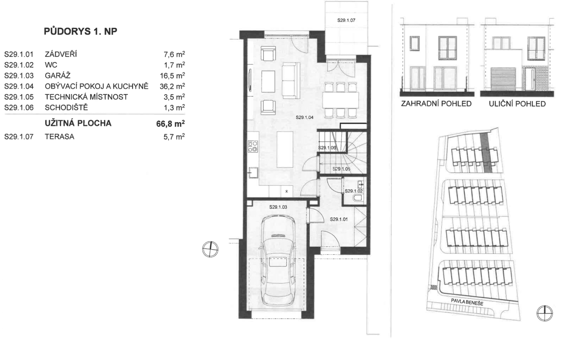 Prodej domu 120 m², pozemek 207 m², Karla Dlouhého, Praha, Praha Prodej domu 120 m², pozemek 207 m², Karla Dlouhého, Praha, Praha