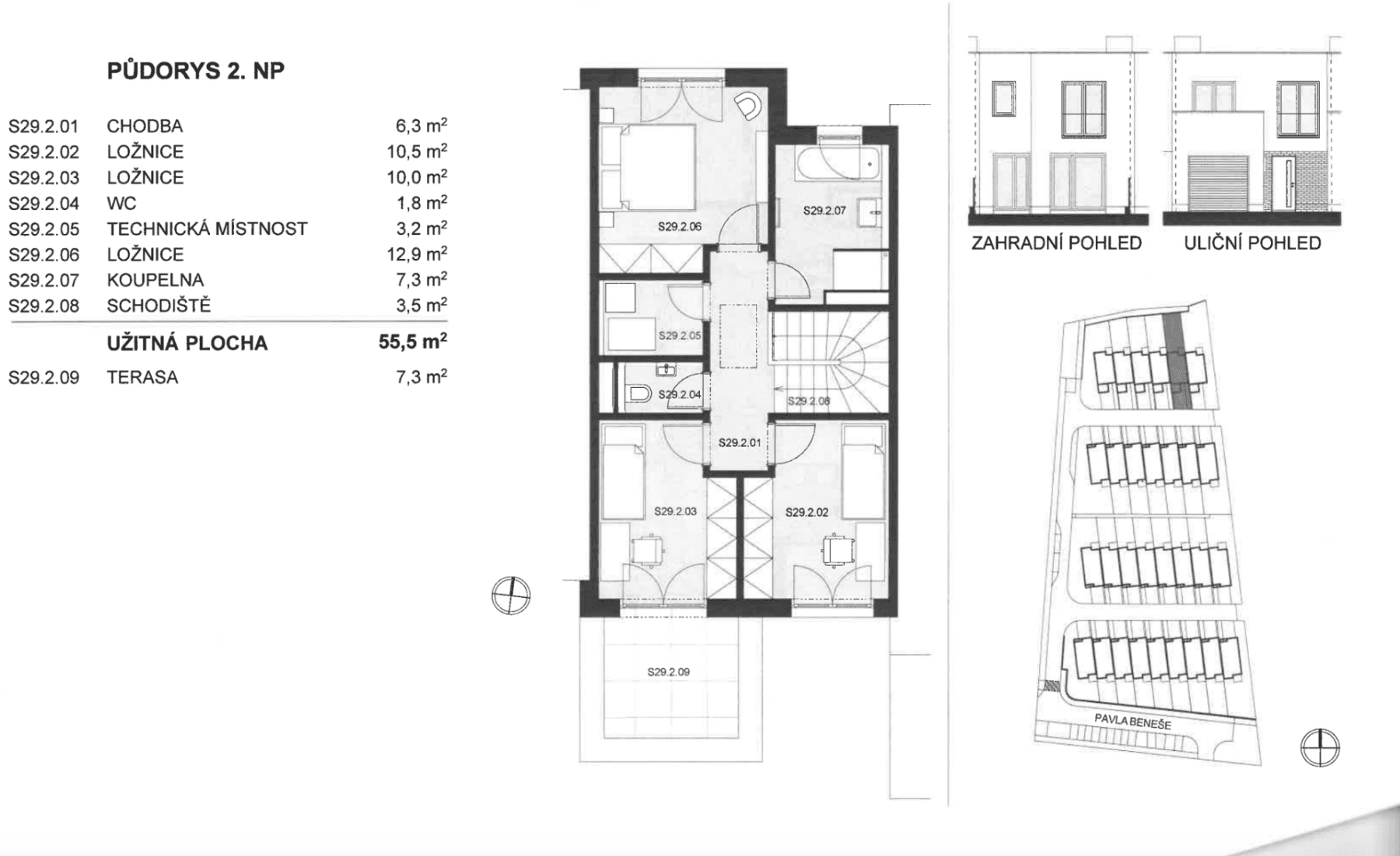Prodej domu 120 m², pozemek 207 m², Karla Dlouhého, Praha, Praha Prodej domu 120 m², pozemek 207 m², Karla Dlouhého, Praha, Praha
