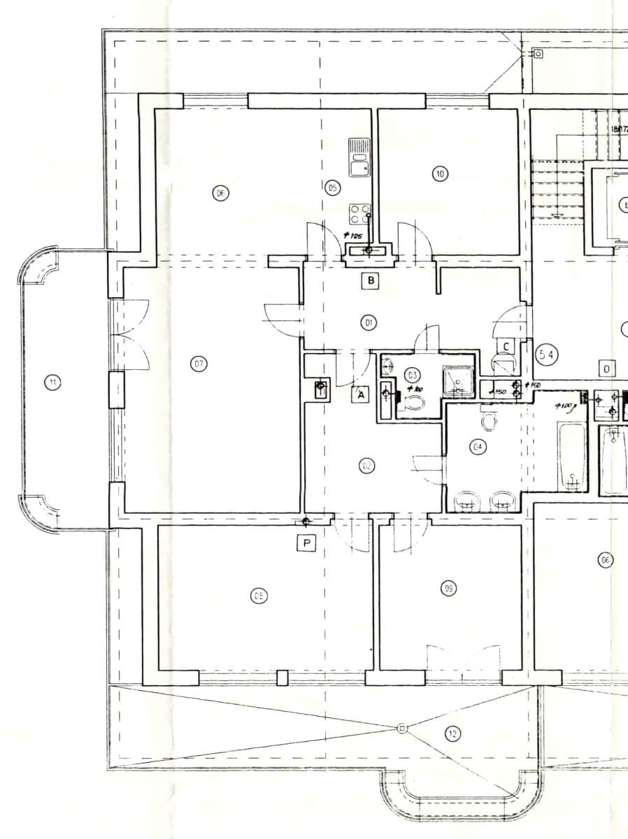 Pronájem bytu 4+1 116 m², U Kříže, Praha, Praha Pronájem bytu 4+1 116 m², U Kříže, Praha, Praha