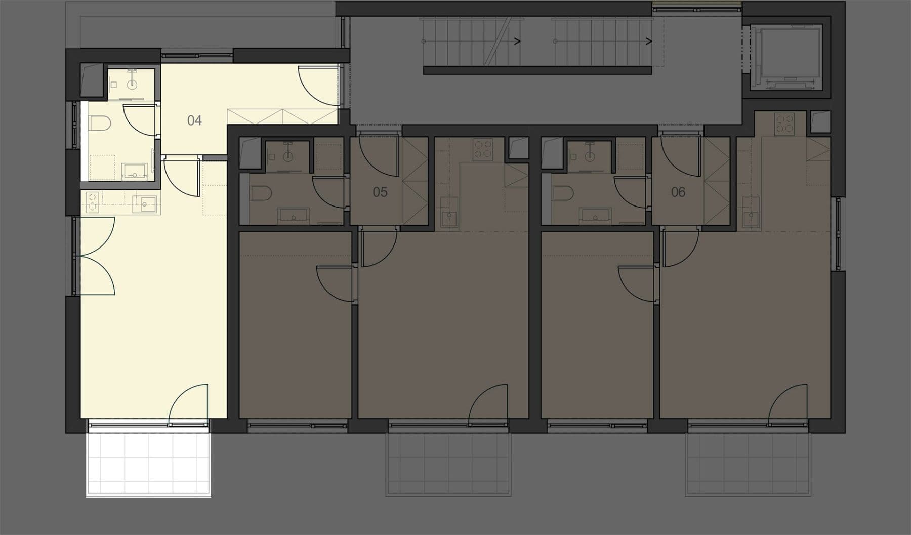 Pronájem bytu 1+kk 31 m², Podbělová, Praha, Praha Pronájem bytu 1+kk 31 m², Podbělová, Praha, Praha