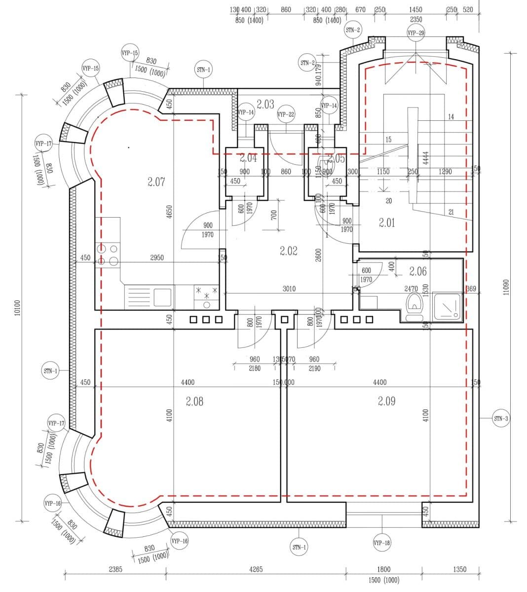 Pronájem bytu 2+1 73 m², Na Okrouhlíku, Praha, Praha Pronájem bytu 2+1 73 m², Na Okrouhlíku, Praha, Praha