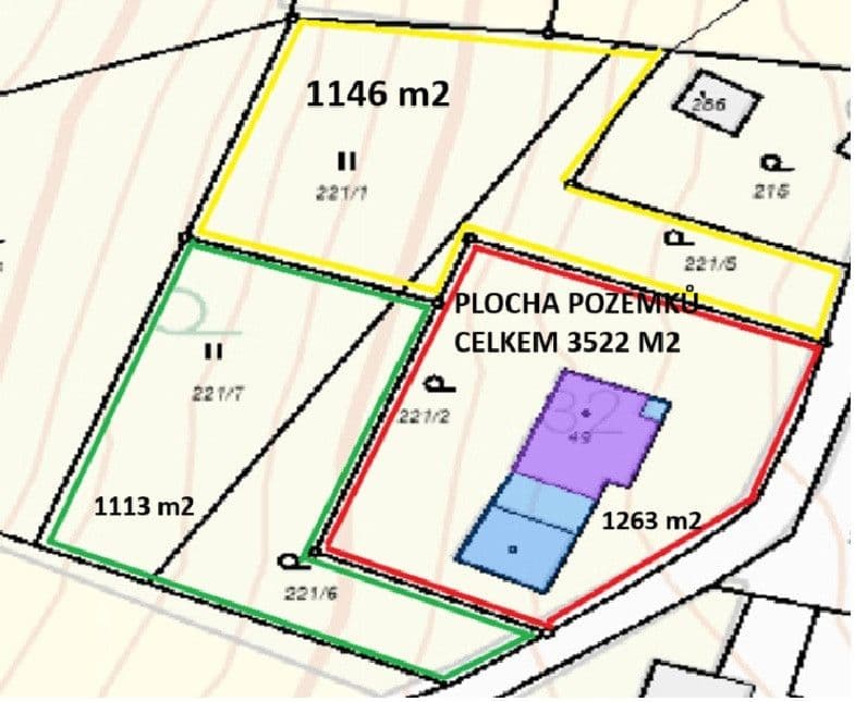 Prodej domu 260 m², pozemek 1.263 m², Zásada, Liberecký kraj Prodej domu 260 m², pozemek 1.263 m², Zásada, Liberecký kraj