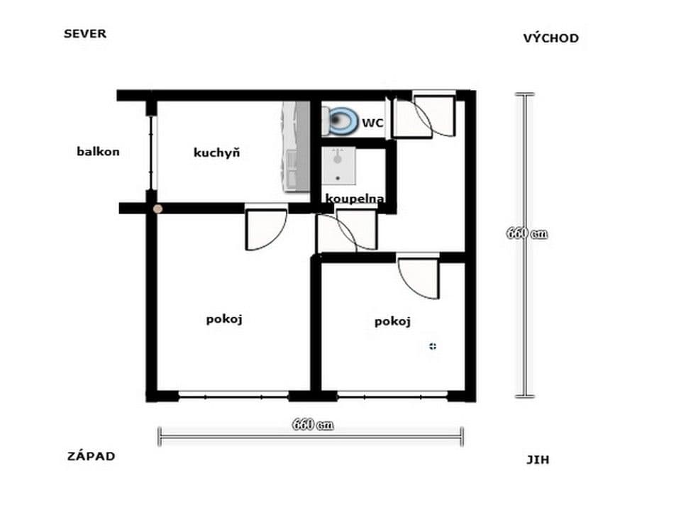 Pronájem bytu 2+1 41 m², Průběžná, Ostrava, Moravskoslezský kraj Pronájem bytu 2+1 41 m², Průběžná, Ostrava, Moravskoslezský kraj