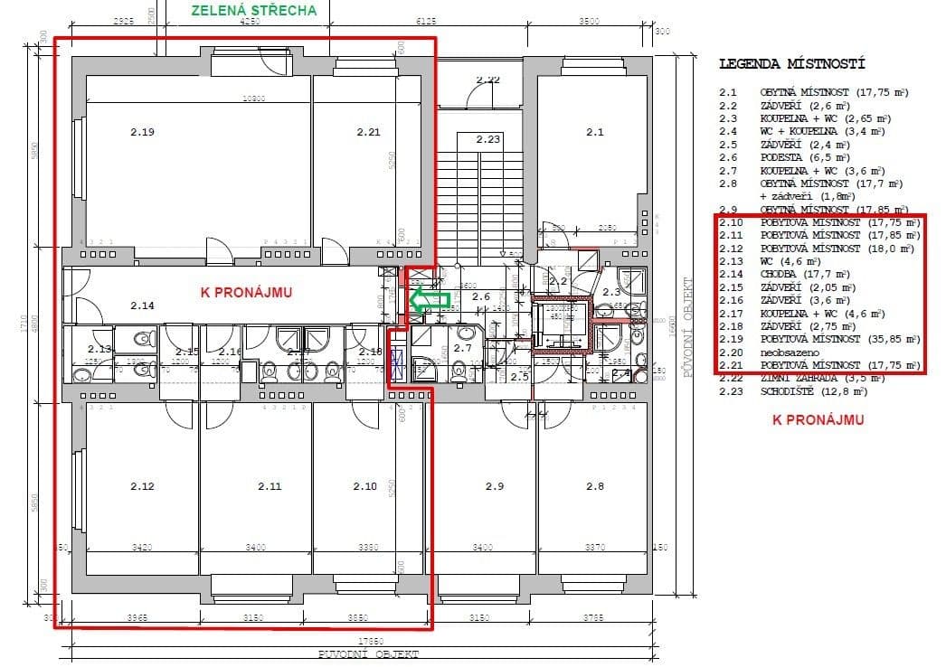 Pronájem nebytového prostoru 143 m², Jihlavská, Praha, Praha Pronájem nebytového prostoru 143 m², Jihlavská, Praha, Praha