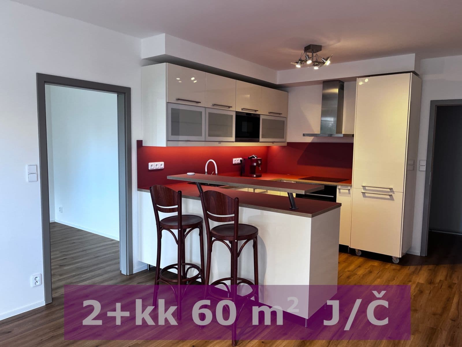 Pronájem bytu 2+kk 60 m², Kutrovická, Praha, Praha Pronájem bytu 2+kk 60 m², Kutrovická, Praha, Praha