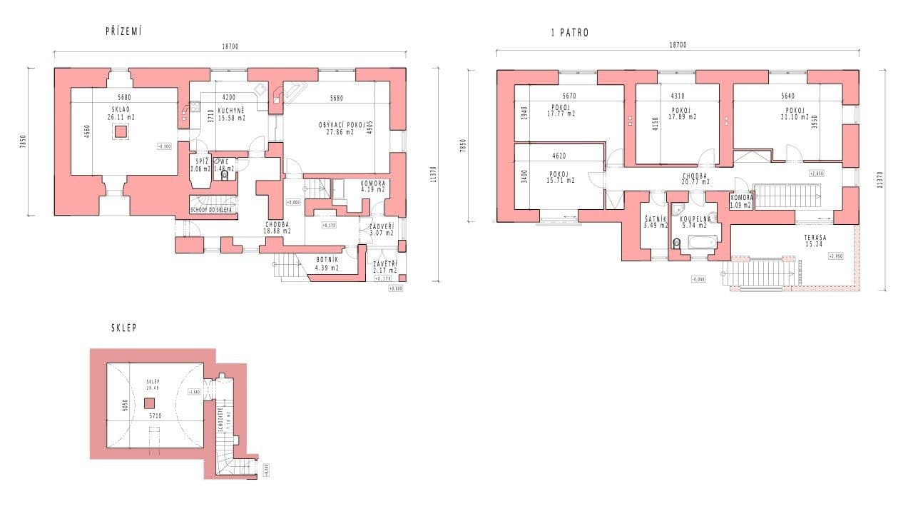Prodej domu 207 m², pozemek 4.339 m², Černuc, Středočeský kraj Prodej domu 207 m², pozemek 4.339 m², Černuc, Středočeský kraj