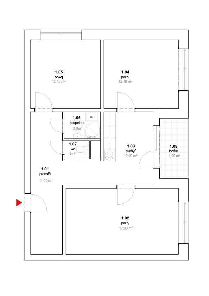 Prodej bytu 3+1 71 m², U Koupaliště, Karlovy Vary, Karlovarský kraj Prodej bytu 3+1 71 m², U Koupaliště, Karlovy Vary, Karlovarský kraj