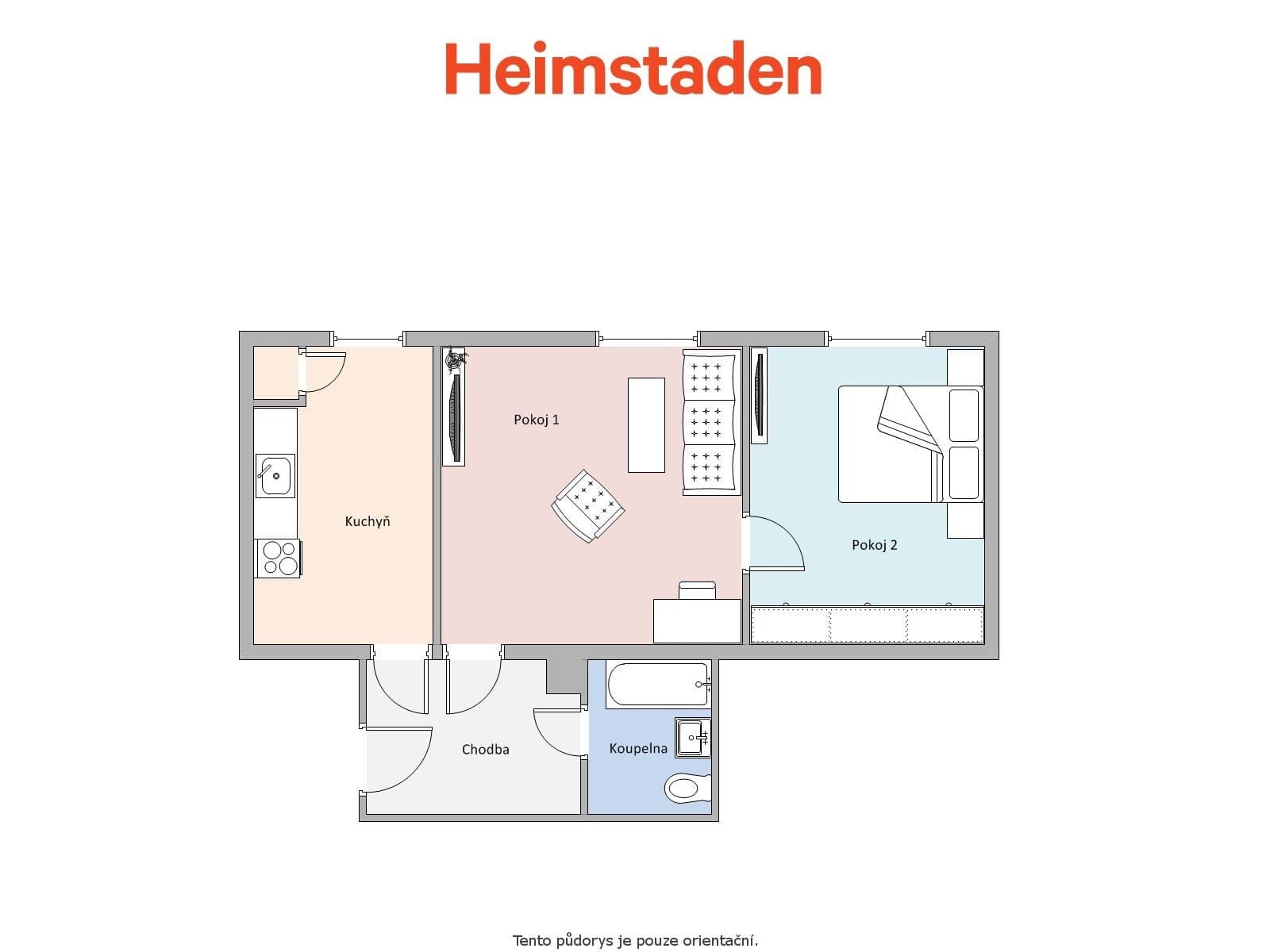 Pronájem bytu 2+1 57 m², Československé armády, Havířov, Moravskoslezský kraj Pronájem bytu 2+1 57 m², Československé armády, Havířov, Moravskoslezský kraj