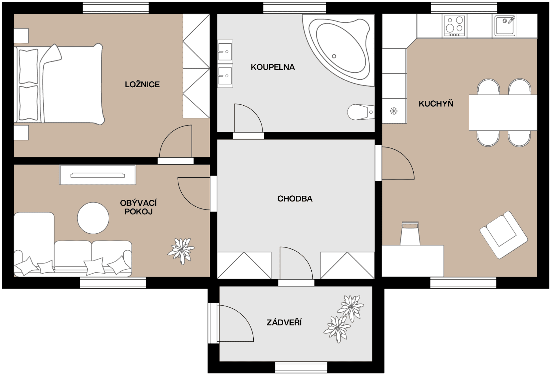 Prodej domu 74 m², pozemek 2.329 m², Hořesedly, Středočeský kraj Prodej domu 74 m², pozemek 2.329 m², Hořesedly, Středočeský kraj