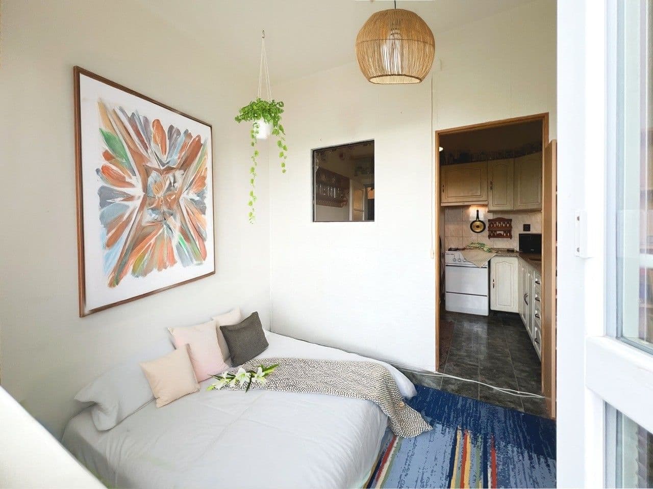 Pronájem bytu 2+1 52 m², K Moravině, Praha, Praha Pronájem bytu 2+1 52 m², K Moravině, Praha, Praha