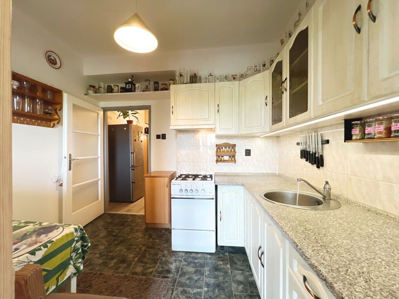 Pronájem bytu 2+1 52 m², K Moravině, Praha, Praha Pronájem bytu 2+1 52 m², K Moravině, Praha, Praha