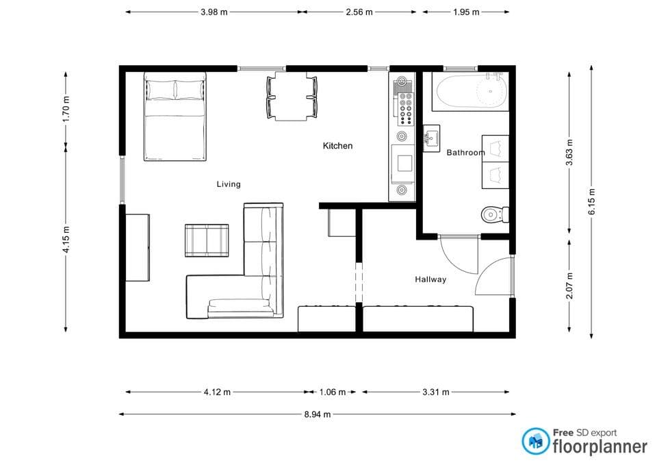 Prodej bytu 1+kk 51 m², V Borovičkách, Praha, Praha Prodej bytu 1+kk 51 m², V Borovičkách, Praha, Praha