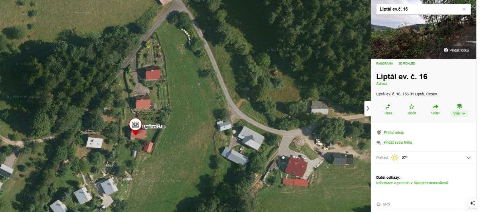 Prodej chaty, chalupy 120 m², pozemek 1.159 m², Liptál, Zlínský kraj Prodej chaty, chalupy 120 m², pozemek 1.159 m², Liptál, Zlínský kraj
