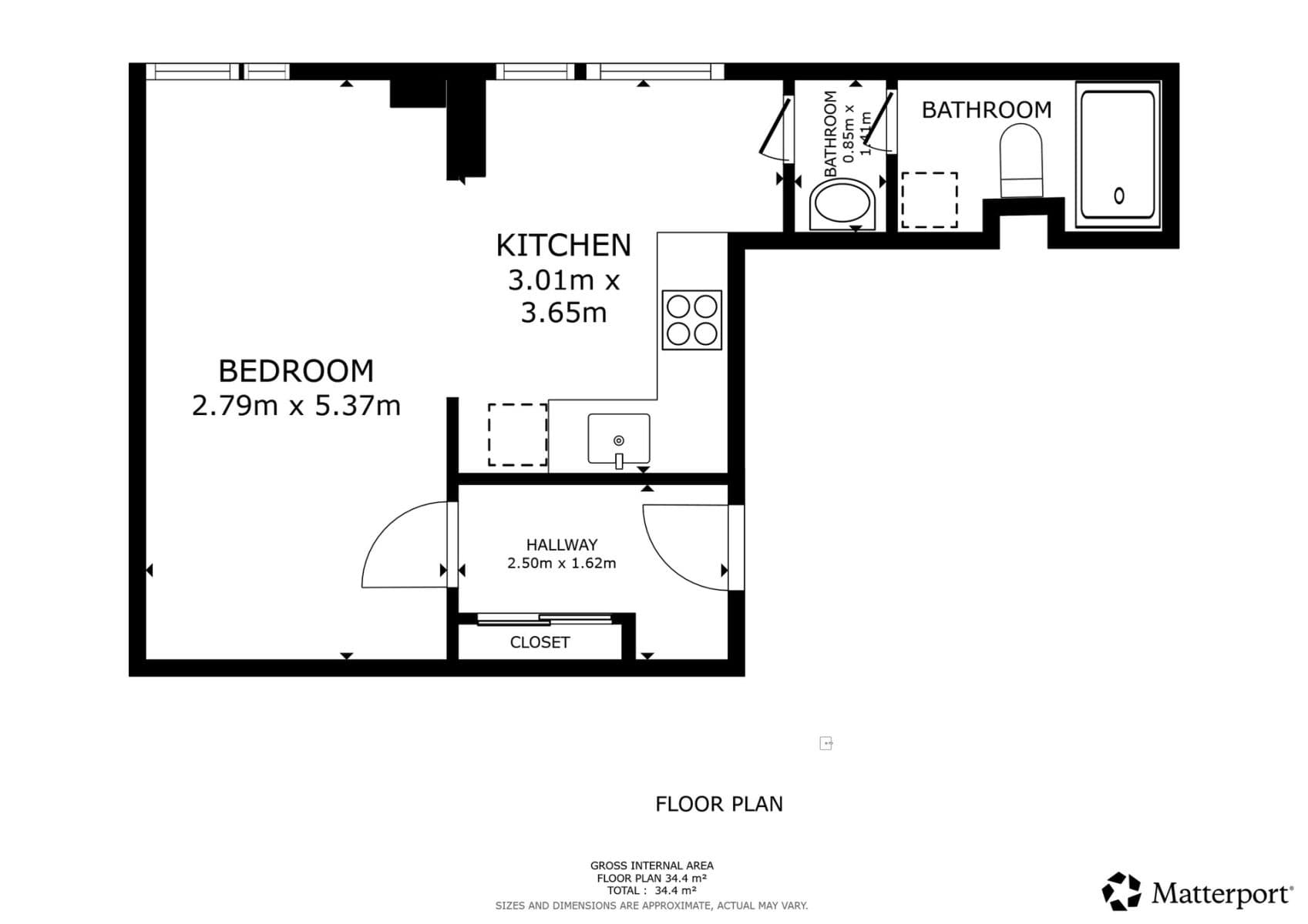 Pronájem bytu 1+kk 35 m², Sokolovská, Praha, Praha Pronájem bytu 1+kk 35 m², Sokolovská, Praha, Praha