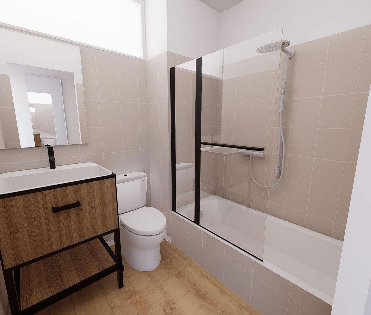 Pronájem bytu 1+1 30 m², Berlin, Berlín Pronájem bytu 1+1 30 m², Berlin, Berlín