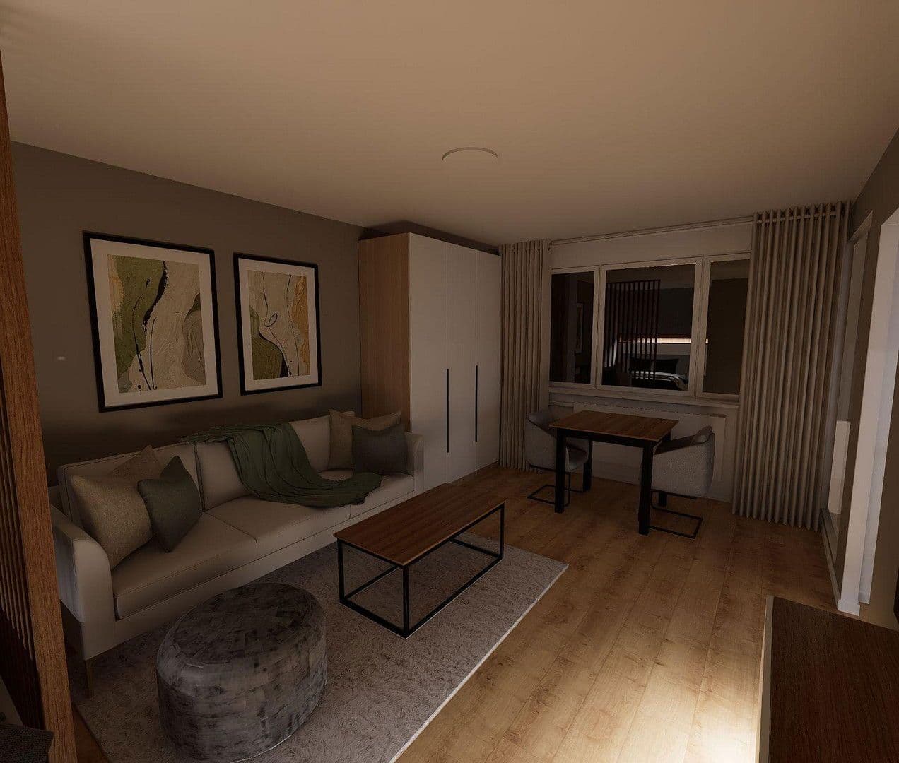 Pronájem bytu 1+1 30 m², Berlin, Berlín Pronájem bytu 1+1 30 m², Berlin, Berlín