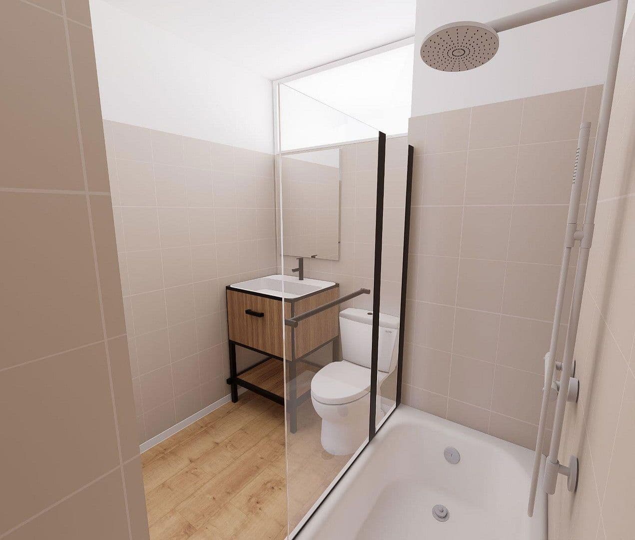 Pronájem bytu 1+1 30 m², Berlin, Berlín Pronájem bytu 1+1 30 m², Berlin, Berlín