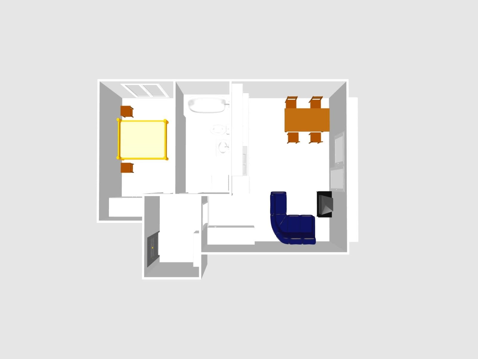 Pronájem bytu 2+kk 50 m², Novozámecká, Praha, Praha Pronájem bytu 2+kk 50 m², Novozámecká, Praha, Praha