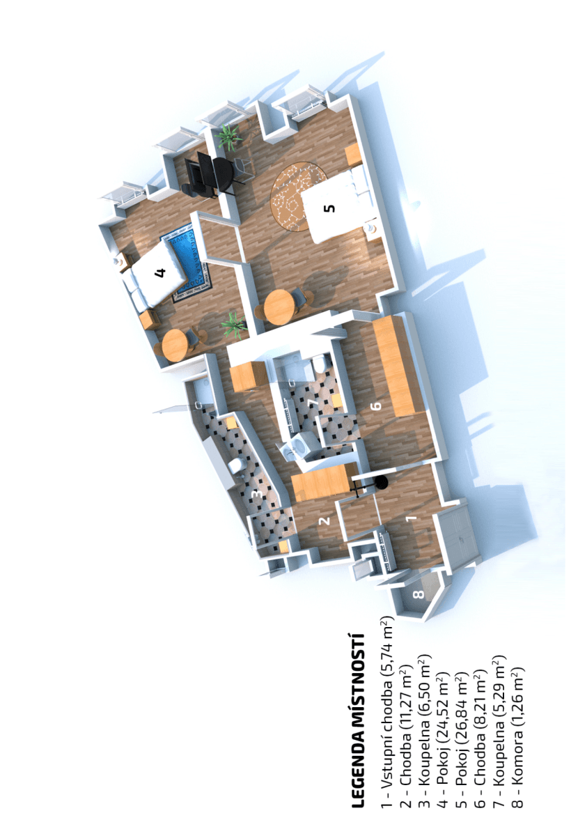 Prodej bytu 2+1 90 m², Ve Smečkách, Praha, Praha Prodej bytu 2+1 90 m², Ve Smečkách, Praha, Praha