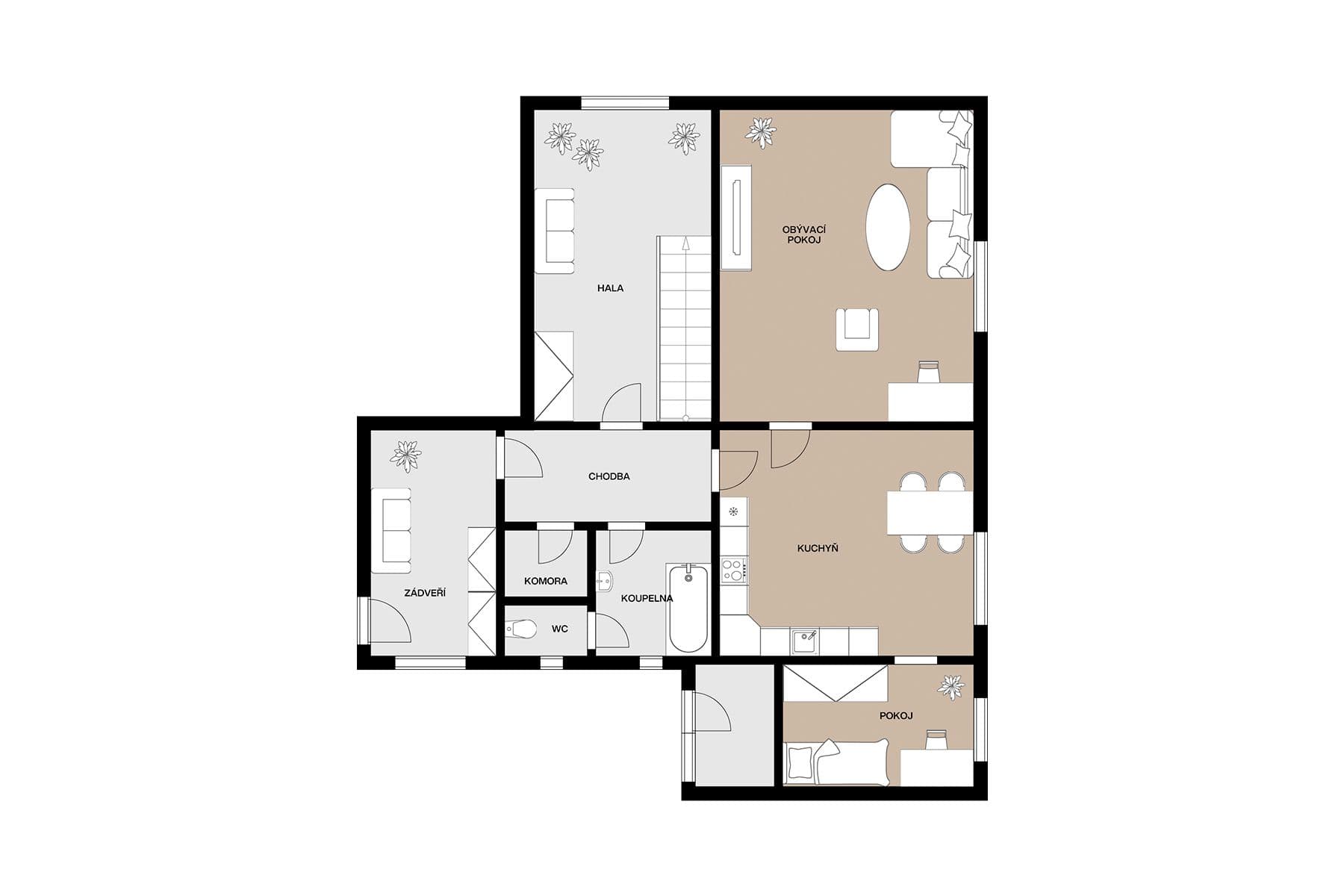 Prodej domu 180 m², pozemek 1.776 m², Drahobudice, Středočeský kraj Prodej domu 180 m², pozemek 1.776 m², Drahobudice, Středočeský kraj
