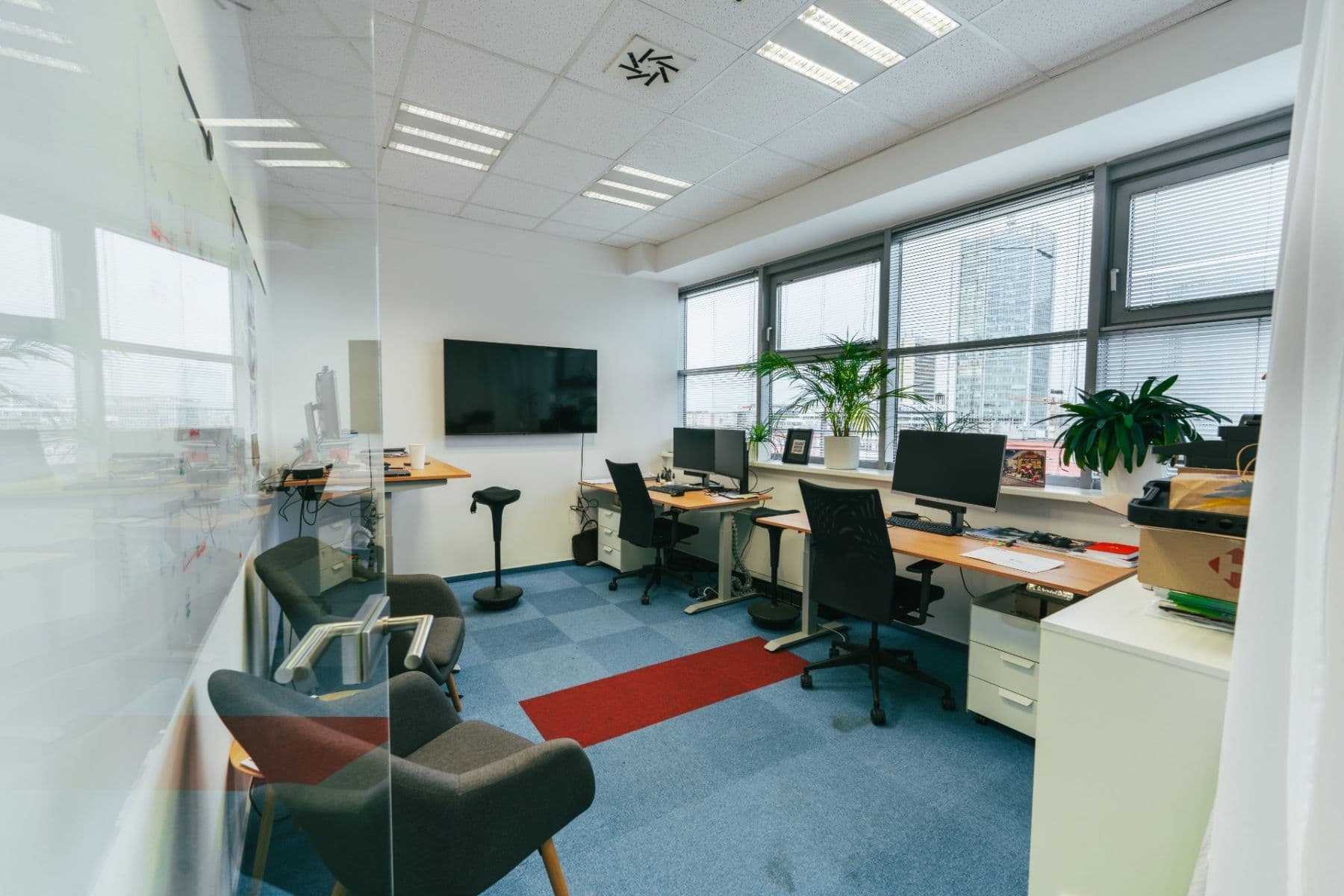 Pronájem kanceláře 303 m², Doudlebská, Praha, Praha Pronájem kanceláře 303 m², Doudlebská, Praha, Praha