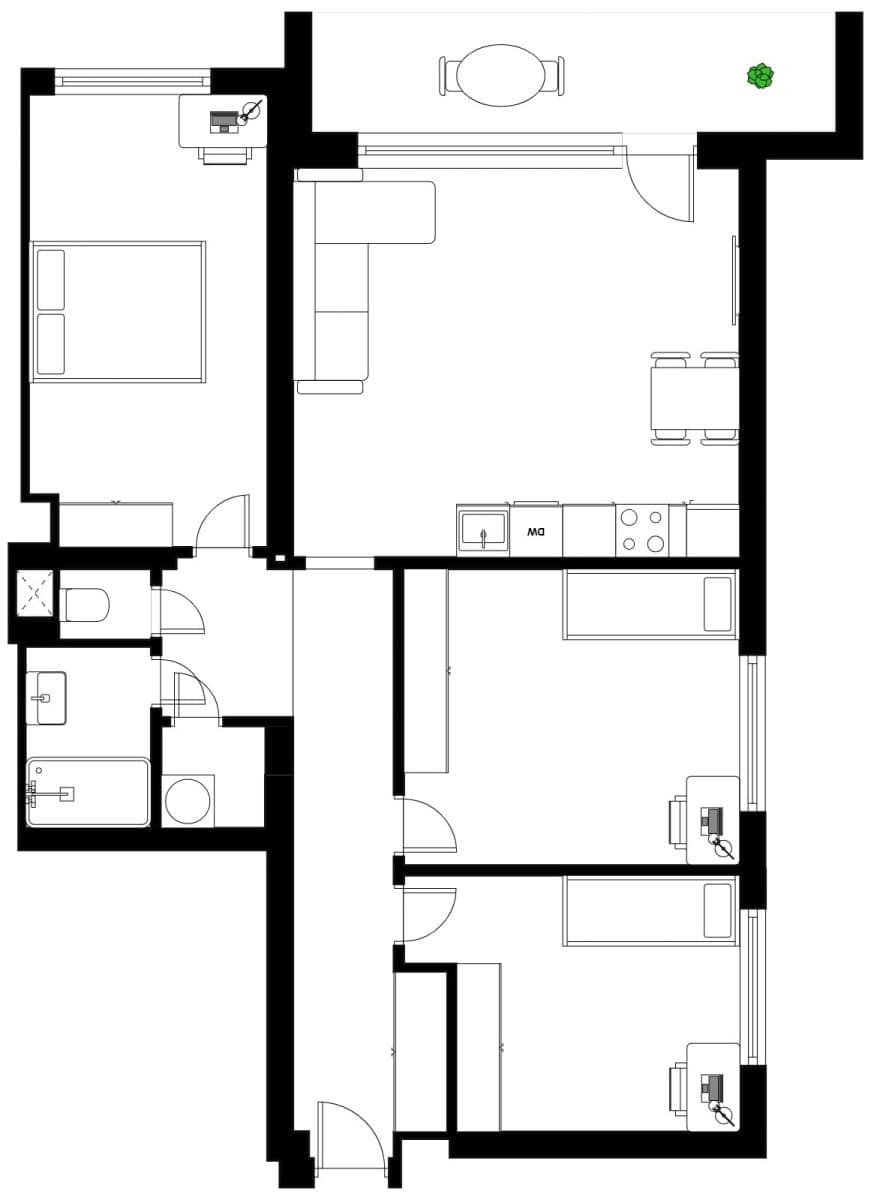Prodej bytu 4+kk 88 m², U Kněžské louky, Praha, Praha Prodej bytu 4+kk 88 m², U Kněžské louky, Praha, Praha