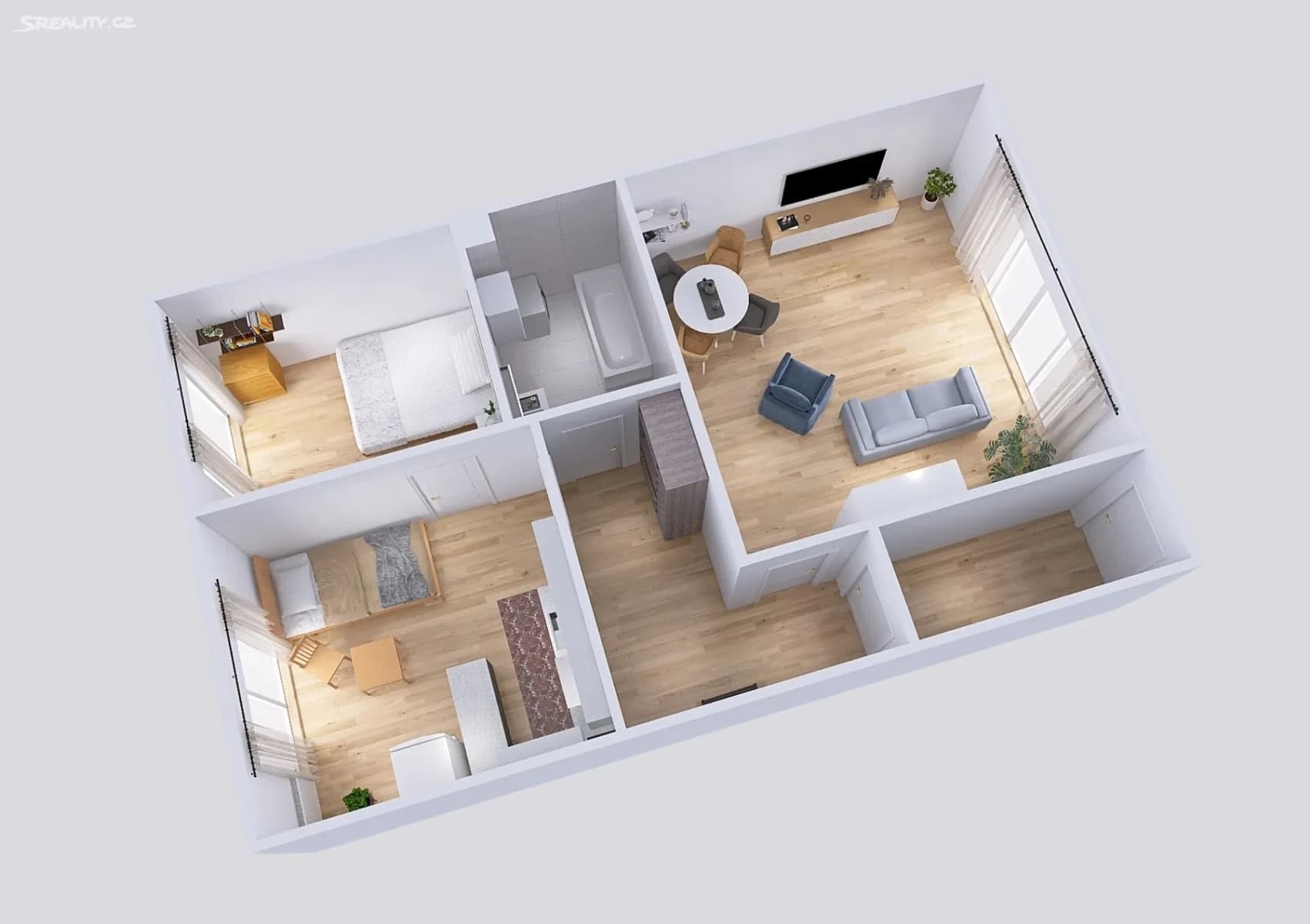 Prodej bytu 3+kk 80 m², Do Roklí, Praha, Praha Prodej bytu 3+kk 80 m², Do Roklí, Praha, Praha