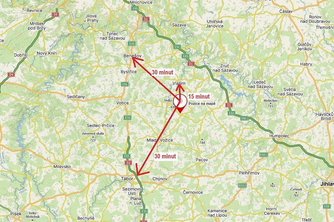 Prodej pozemku 1.200 m², Načeradec, Středočeský kraj Prodej pozemku 1.200 m², Načeradec, Středočeský kraj