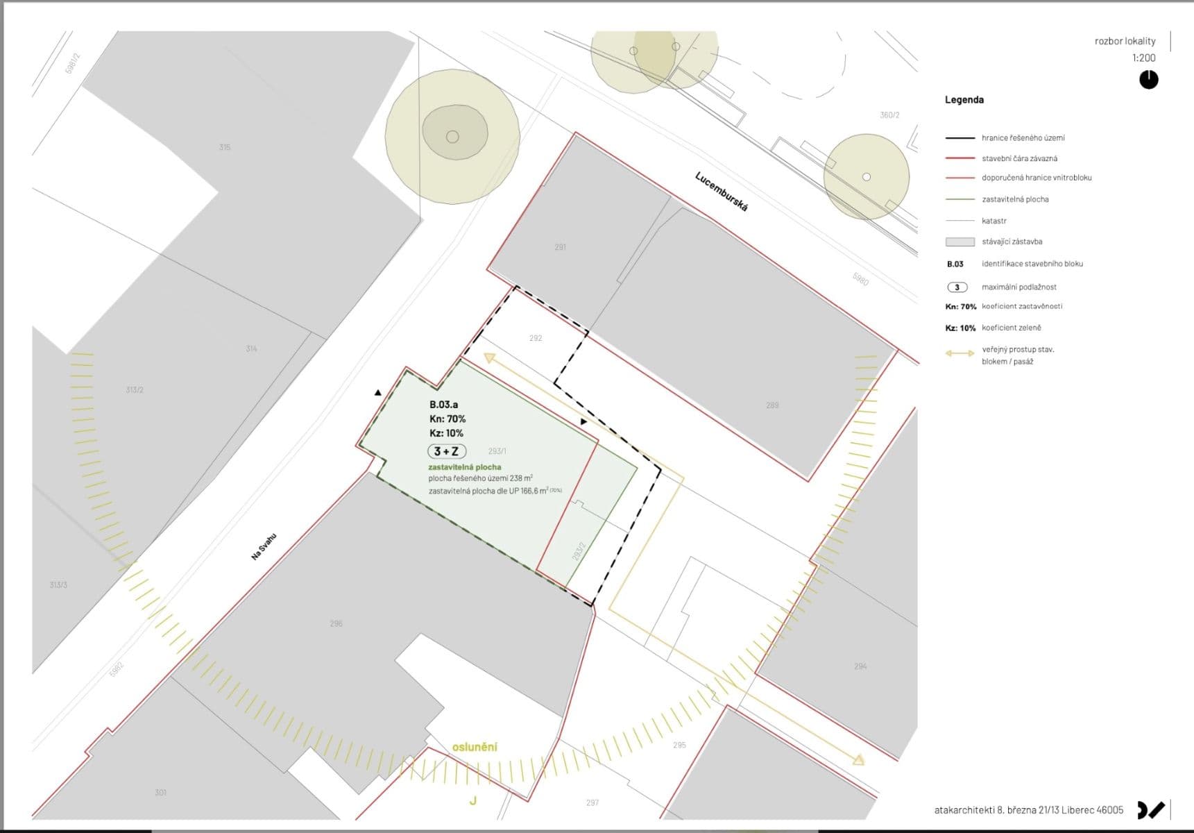 Prodej pozemku 250 m², Liberec, Liberecký kraj Prodej pozemku 250 m², Liberec, Liberecký kraj