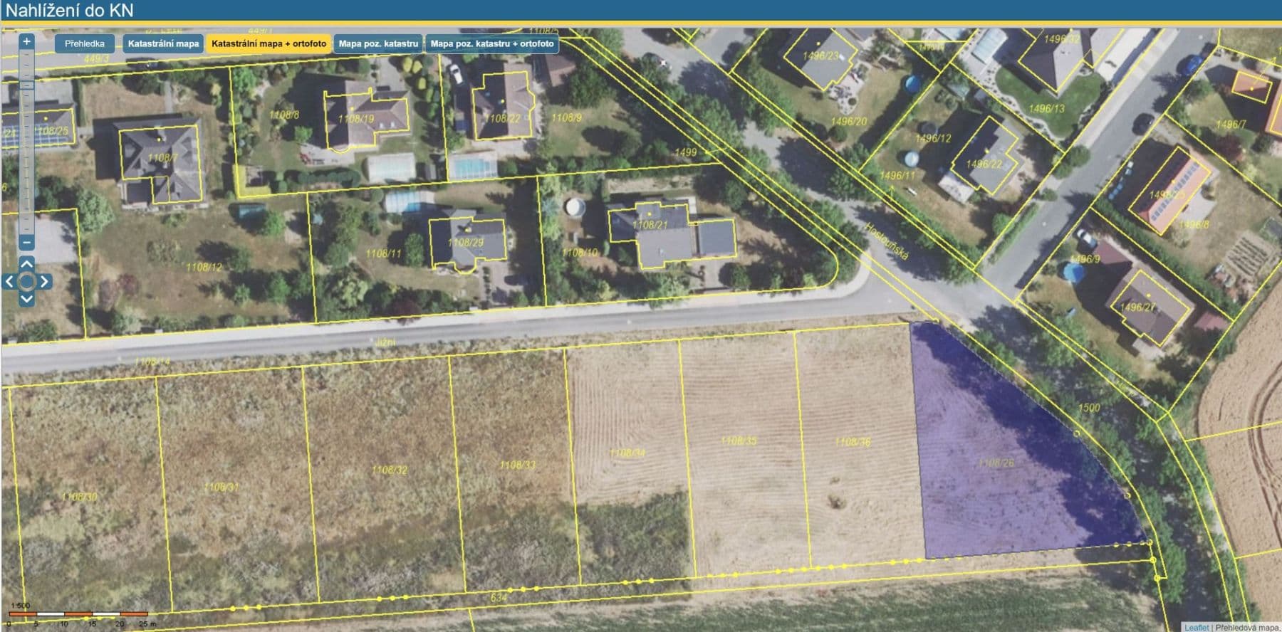 Prodej pozemku 1.223 m², Hřebeč, Středočeský kraj Prodej pozemku 1.223 m², Hřebeč, Středočeský kraj