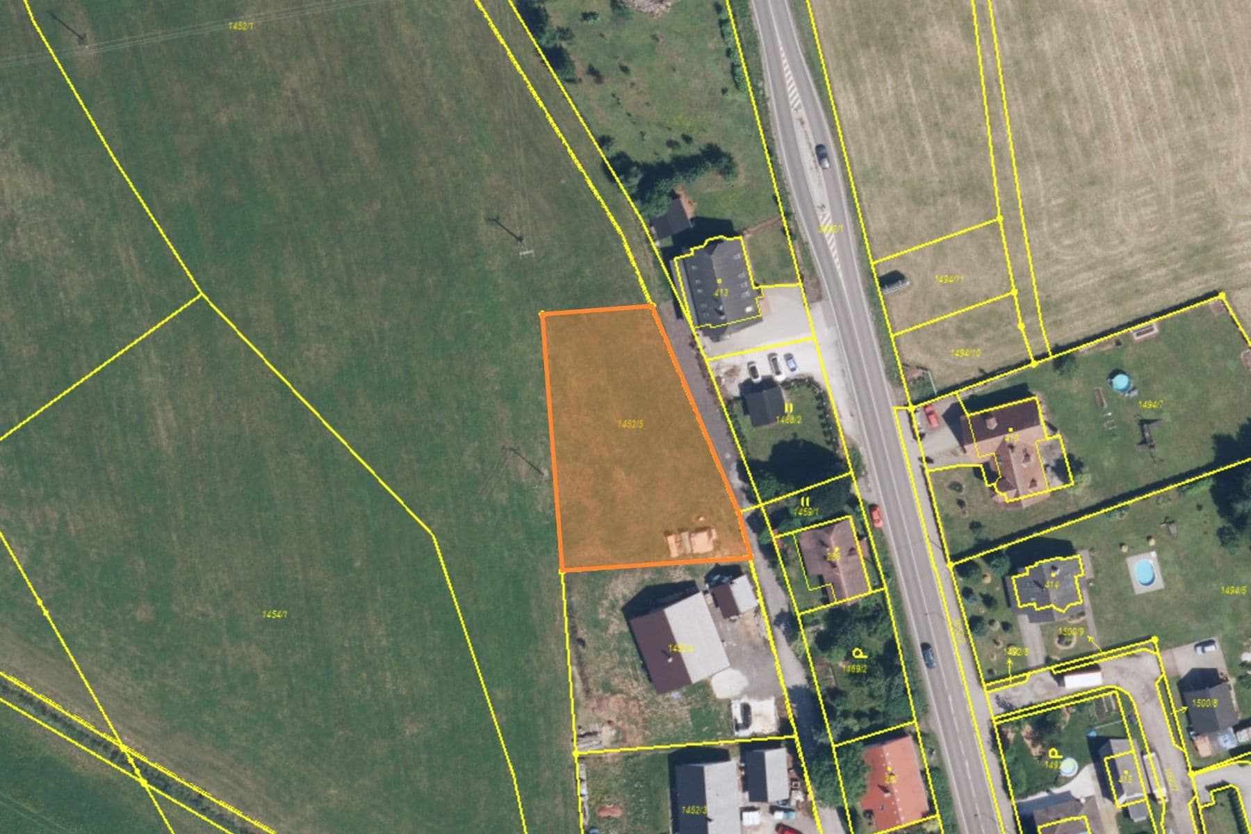 Prodej pozemku 1.571 m², Horka u Staré Paky, Liberecký kraj Prodej pozemku 1.571 m², Horka u Staré Paky, Liberecký kraj