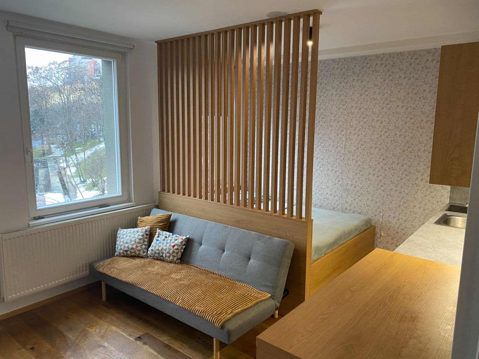 Pronájem bytu 1+kk 26 m², Perucká, Praha, Praha Pronájem bytu 1+kk 26 m², Perucká, Praha, Praha