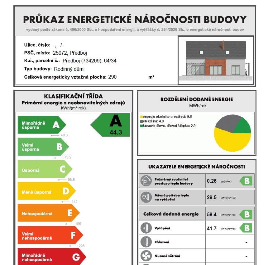 Prodej domu 174 m², pozemek 777 m², Východní Stráň, Předboj, Středočeský kraj Prodej domu 174 m², pozemek 777 m², Východní Stráň, Předboj, Středočeský kraj