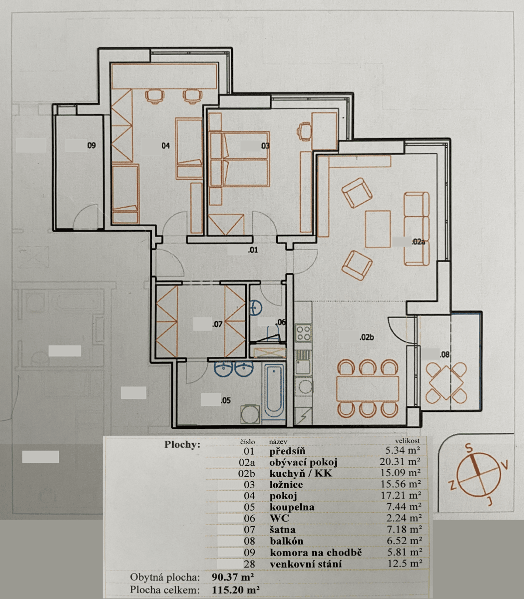 Prodej bytu 3+kk 91 m², Kaminského, Ostrava, Moravskoslezský kraj Prodej bytu 3+kk 91 m², Kaminského, Ostrava, Moravskoslezský kraj