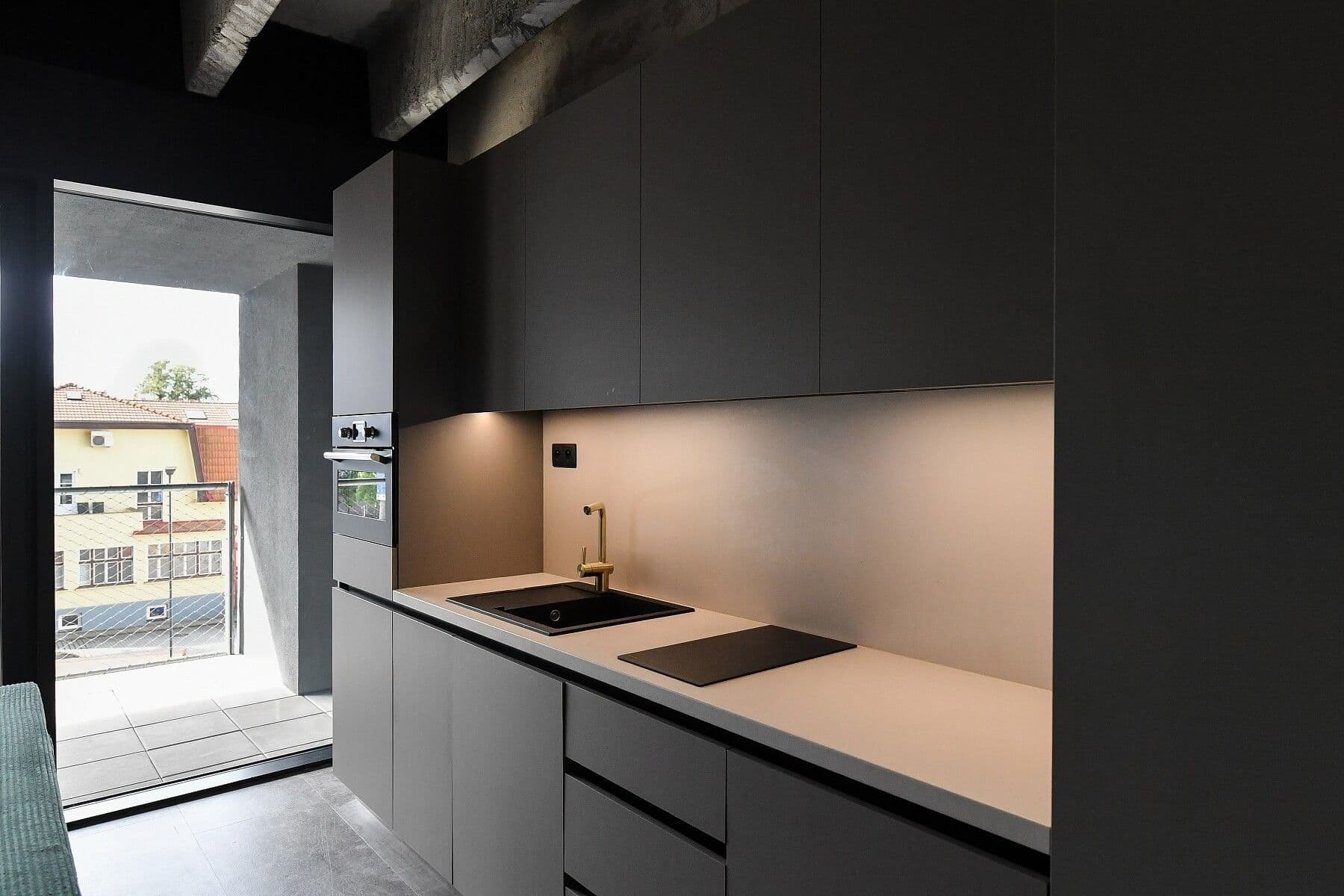 Pronájem bytu 1+kk 36 m², Československého exilu, Praha, Praha Pronájem bytu 1+kk 36 m², Československého exilu, Praha, Praha