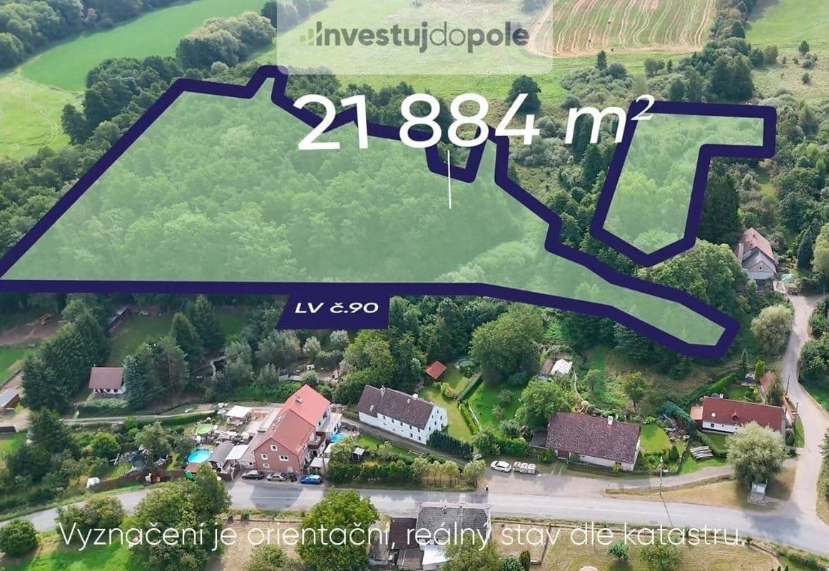 Prodej pozemku 21.884 m², Žandov, Liberecký kraj Prodej pozemku 21.884 m², Žandov, Liberecký kraj