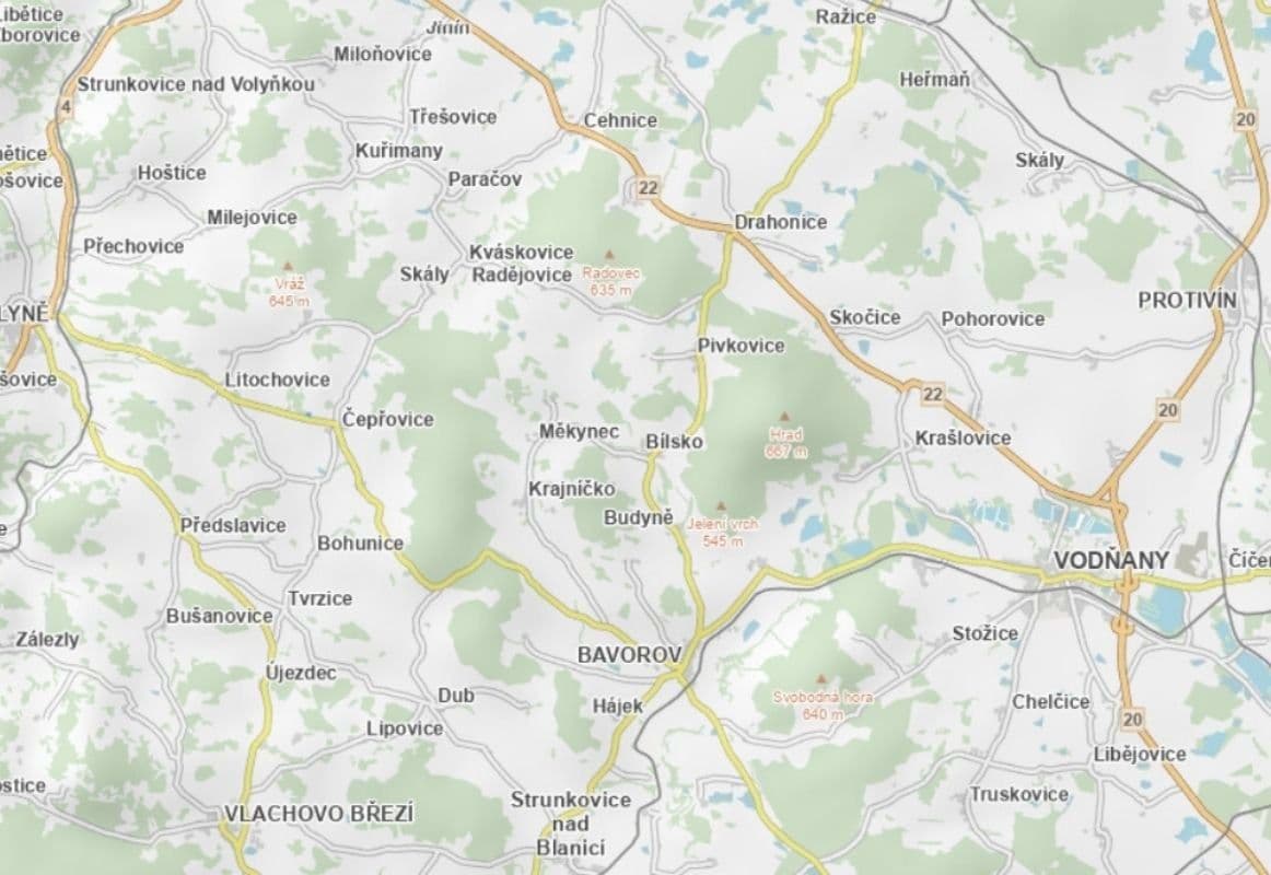 Prodej pozemku 4.837 m², Čepřovice, Jihočeský kraj Prodej pozemku 4.837 m², Čepřovice, Jihočeský kraj