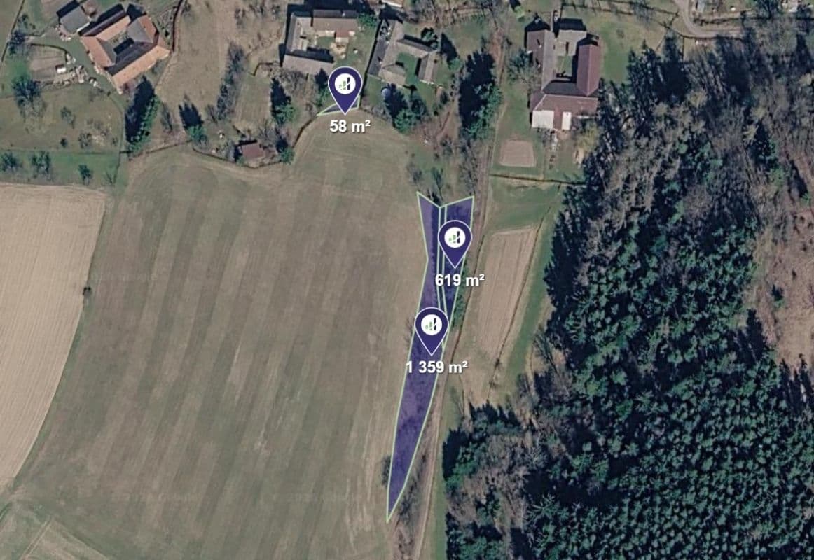 Prodej pozemku 5.064 m², Radiměř, Pardubický kraj Prodej pozemku 5.064 m², Radiměř, Pardubický kraj
