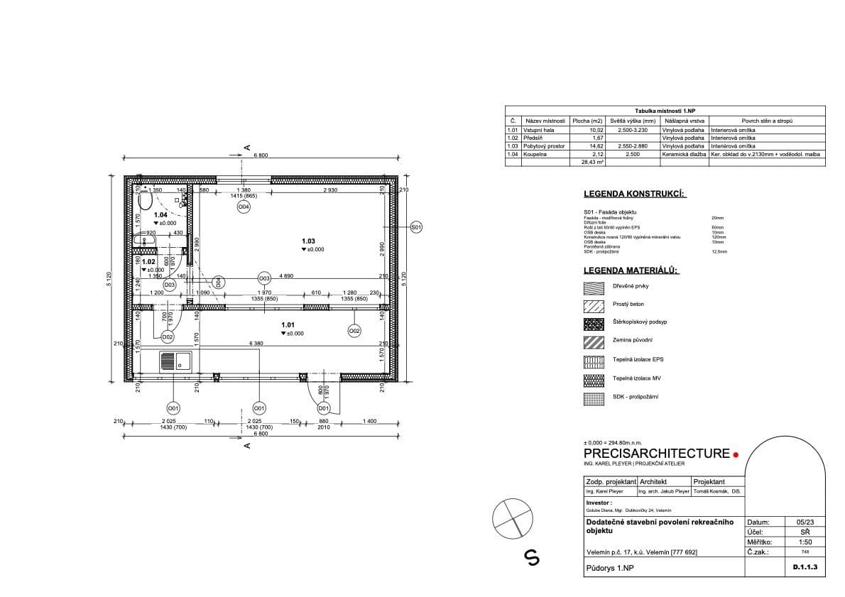 Prodej chaty, chalupy 30 m², pozemek 800 m², Velemín, Ústecký kraj Prodej chaty, chalupy 30 m², pozemek 800 m², Velemín, Ústecký kraj