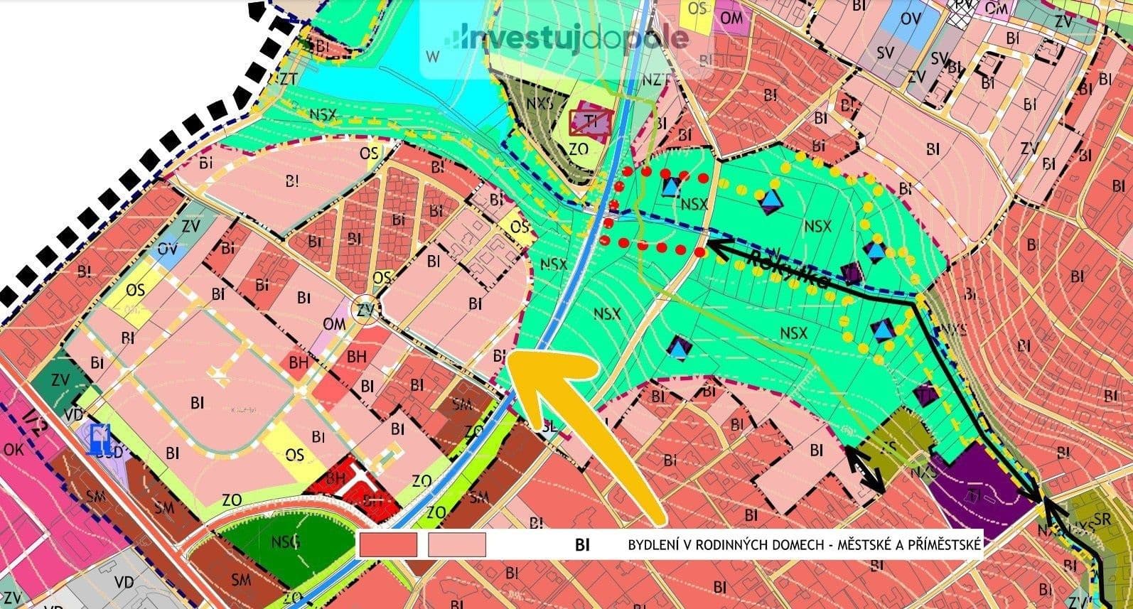 Prodej pozemku 6.444 m², Říčany, Středočeský kraj Prodej pozemku 6.444 m², Říčany, Středočeský kraj