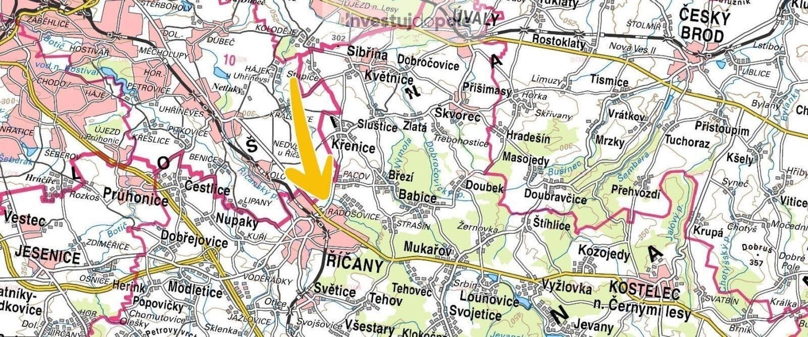 Prodej pozemku 6.444 m², Říčany, Středočeský kraj Prodej pozemku 6.444 m², Říčany, Středočeský kraj