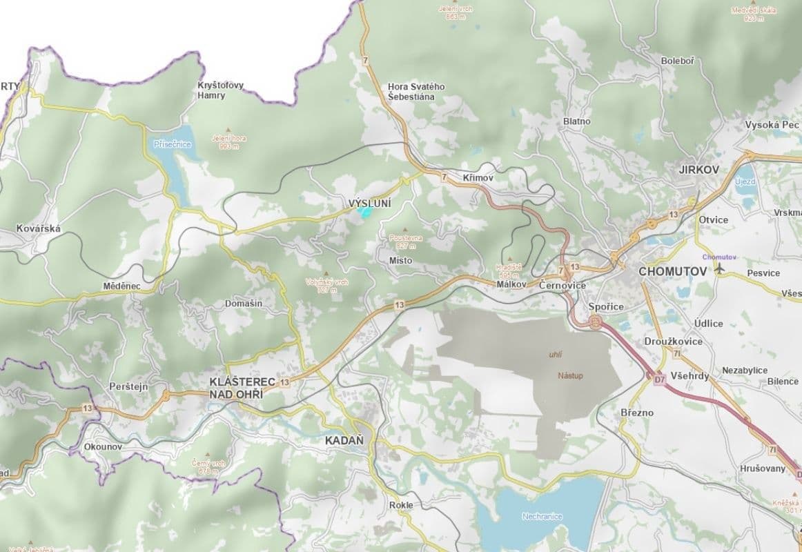 Prodej pozemku 5.145 m², Výsluní, Ústecký kraj Prodej pozemku 5.145 m², Výsluní, Ústecký kraj