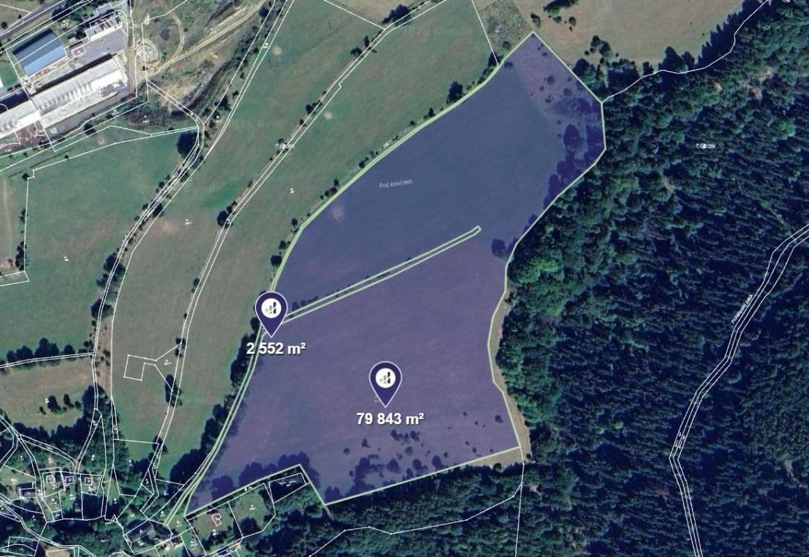 Prodej pozemku 24.719 m², Výsluní, Ústecký kraj Prodej pozemku 24.719 m², Výsluní, Ústecký kraj